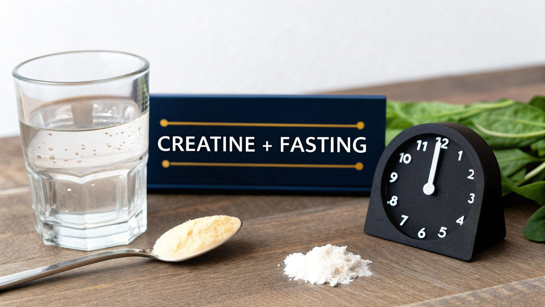 can you take creatine while fasting: When to take & why