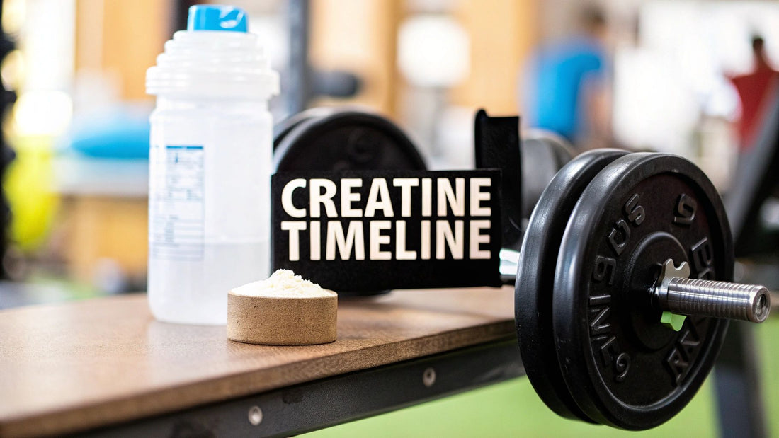 how long does creatine take to work: Timeline & Tips