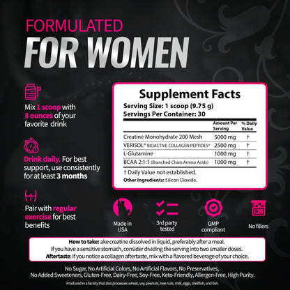 #1 Creatine for Women