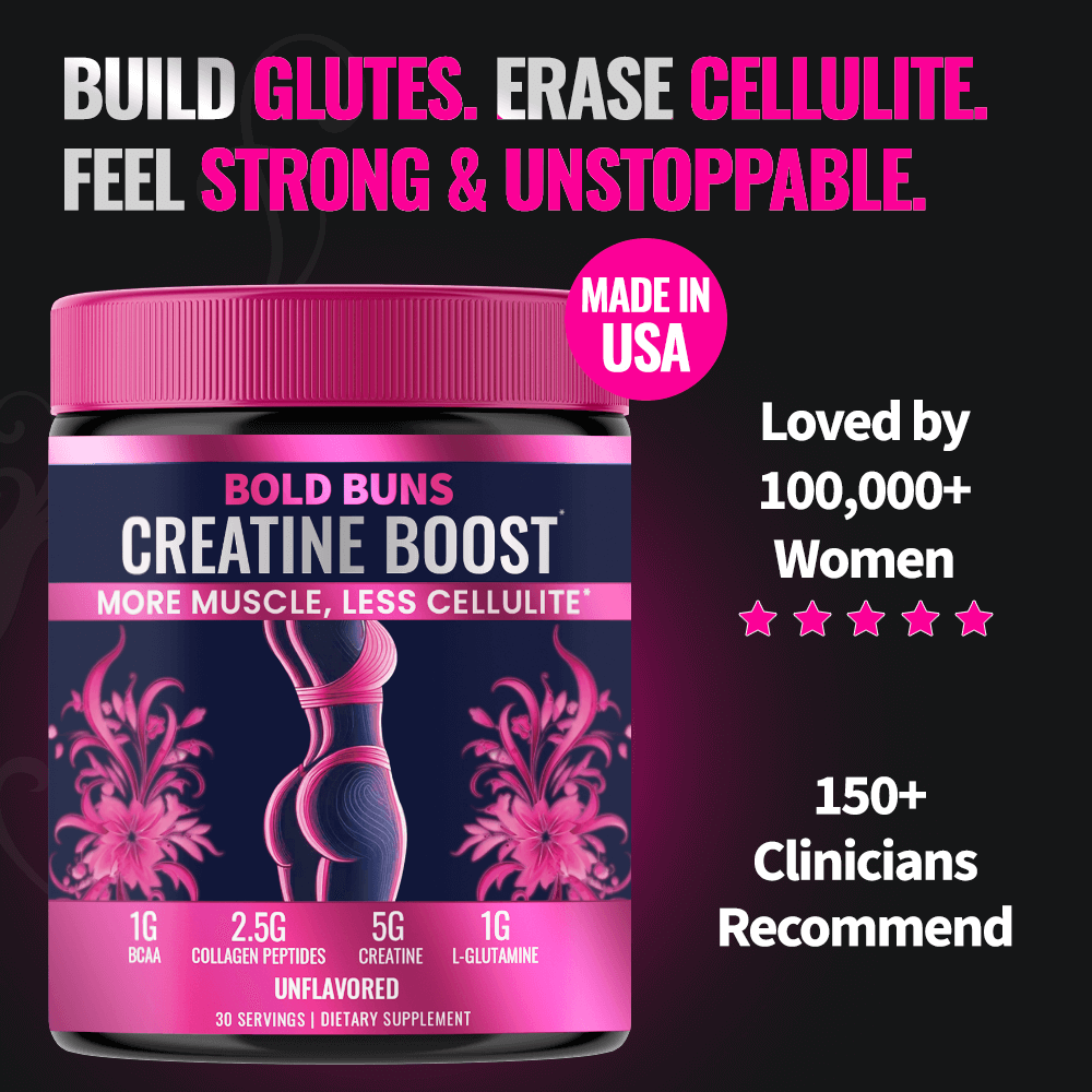 #1 Creatine for Women - Build Muscle & Reduce Cellulite